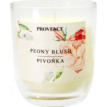 Svíčka Vonná svíčka ve skle PROVENCE 30 hodin pivoňka