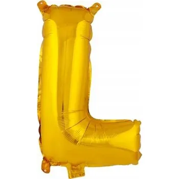Balónek Balónek fóliový TORO písmenko "L" 30cm