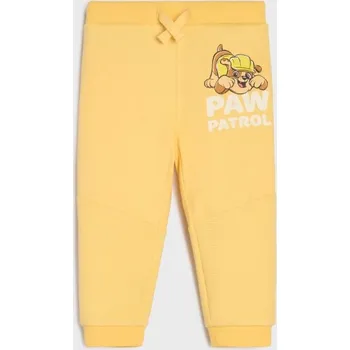 Dětská móda Sinsay - Tepláky PAW Patrol - žlutá - 687EM-11X - 687EM-11X-74