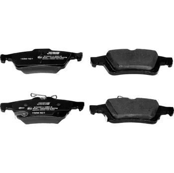 Autodíl Sada brzdových destiček, kotoučová brzda JURID 573981J