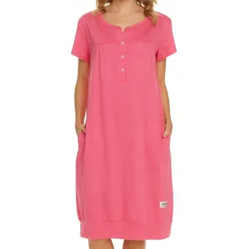 Dámské noční prádlo Noční košile Doctor Nap 4348 s krátkým rukávem nad kolena velikost S