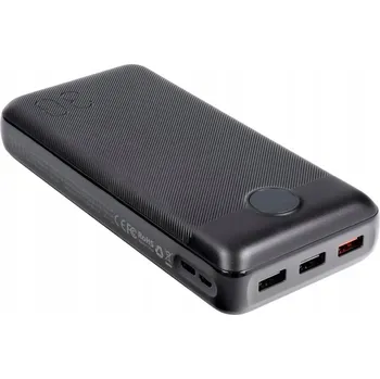 Powerbanka Powerbanka Veger 30000 mAh černá