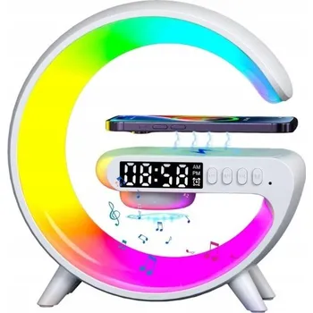 Lampička Stolní lampička Renew Force LED RGB s reproduktorem a akumulátorem