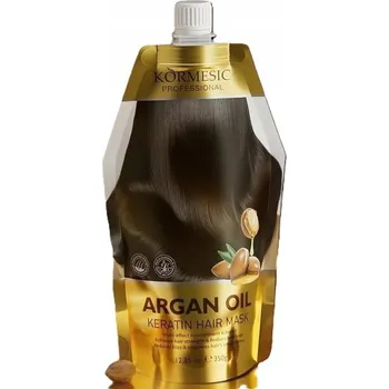 Vlasová regenerace KORMESIC maska na vlasy s arganovým olejem a keratinem