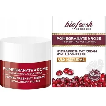 Pleťový krém Denní hydratační krém na obličej BioFresh Pomegranate & Rose 50 ml