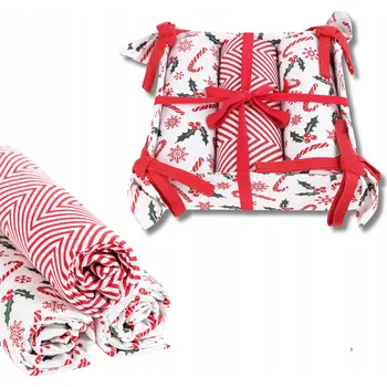 Utěrka Kuchyňské utěrky v košíku Vánoční sada Utěrky DÁREK MORAJ 40x70