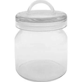 Sklenice Zavařovací Sklenice sklenice se šroubovacím víčkem a úchytem 0,75 l