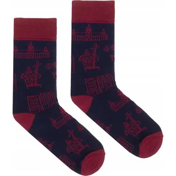 Pánské ponožky Tmavě modré bavlněné Ponožky Varšava 42-46