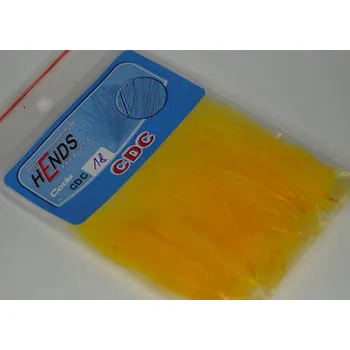 Hends CDC peří Yellow