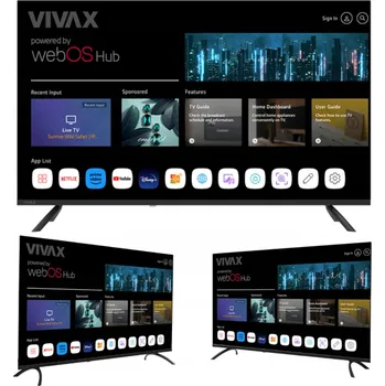Televizor SMART LED Televize 40" VIVAX 40LE110WO WebOS FullHD DVBT2 HDR Bluetooth