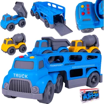 autíčko STAVEBNÍ AUTA STROJE PRO DĚTI AUTO AUTOPŘEPRAVNÍK MÍCHAČKA NÁKLADNÍ AUTO