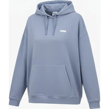 Pánská mikina PUMA Mikina S Kapucí Logo Levandulová Oversize 688321-18 L