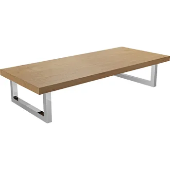 Deska pod umyvadlo CERANO - Koupelnová deska pod umyvadlo Navira - 36 mm + konzole pod desku - dub medový - 60 cm