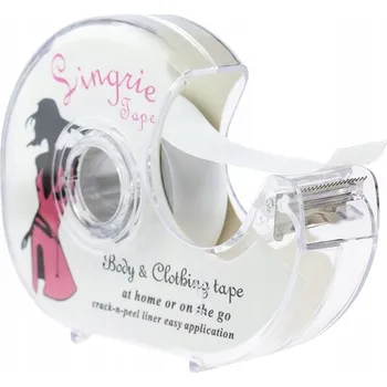 Lepicí páska Oboustranná lepicí páska na oblečení, průhledná, 1,6 cm x 5 m