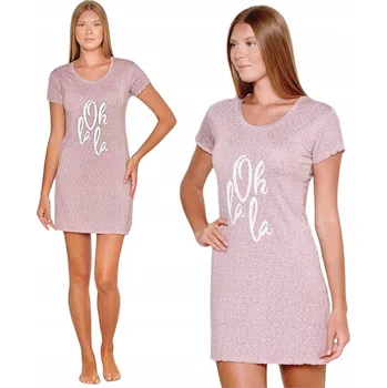 Dámská noční košile Noční košile Morella , krátký rukáv, nad kolena, velikost L