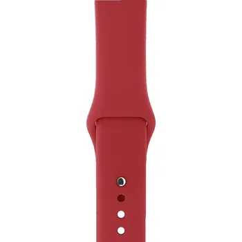 Řemínek na hodinky Řemínek Apple pro Apple 65mm červený