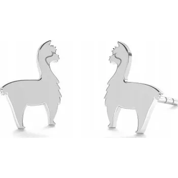 Náušnice Náušnice tyčinky Siju K818 stříbrné alpaky 9 x 6 mm