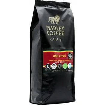 Káva Káva zrnková Arabica Marley Coffee 1000 g
