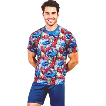 Pánské pyžamo Pánské Pyžamo Krátké FOLTÝN PK 508 Velikost: 7XL