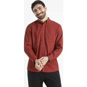 Pánské oblečení Celio Košile Vatwill - Pánské Celio tmavě červená 1697728