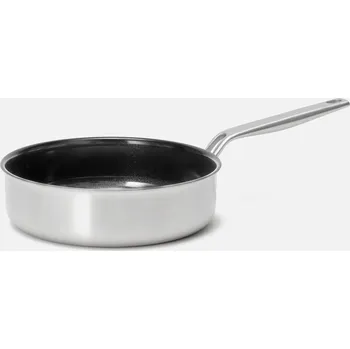 Fabini Hluboká nerezová pánev LUCCA 4.0 nepřilnavá s keramickým povrchem a poklicí p. 24 cm 2,5 l