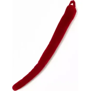 Karnevalový doplněk Čertovský ocas červený 45 cm
