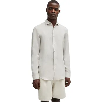 Pánská košile Košile Boss Beige 7147929 16 inch