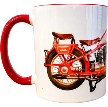 Od Máry Hrneček s motivem JAWA 500, 300 ml