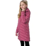 Dívčí bunda 4F JUNIOR-GIRLS JACKET JKUDP003-53S-DARK PINK Růžová 164
