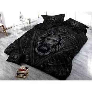 Povlečení XPOSE® 3D povlečení ASLAN 140x200 cm, 70x90 cm, 3D + Prodloužená možnost vrácení zboží do 50 dnů