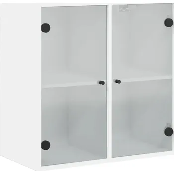 Knihovna Závěsná vitrína VidaXL bílá, 37 x 68 x 68,5 cm