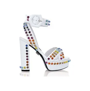 Dámská móda PHILIPP PLEIN Sandály 1751 Bílá 38