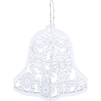 Vánoční osvětlení Solight 1V296 zvoneček 9 LED teplá bílá