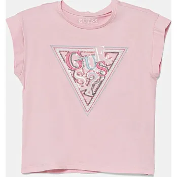 Chlapecké tričko Dětské tričko Guess J5YI04.K6YW4.9BYA růžová 30X, vel. 167
