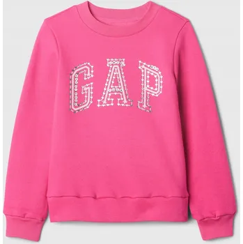 Chlapecká mikina Dětská bavlna dětská mikina GAP růžová, velikost 164