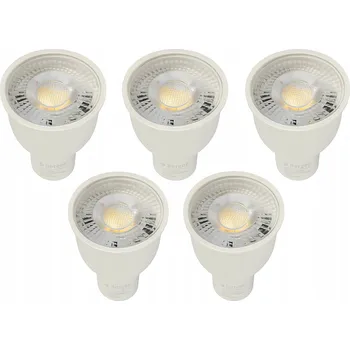 Žárovka 5x LED žárovka GU10 10W 4000K BÍLÁ NEUTRÁLNÍ 120° VÝKONNÁ PREMIUM CCD