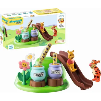 Stavebnice Playmobil PLAYMOBIL Medvídkovo Pú zahrada s včelami 71317