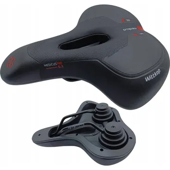 Sedlo na kolo Gelové sedlo na kolo MTB trekking City Wittkop Medicus Pro 6.3