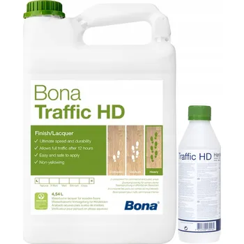 barva a nátěr na dřevo Lak na podlahy Bona Traffic HD bezbarvý matný 4,95 l