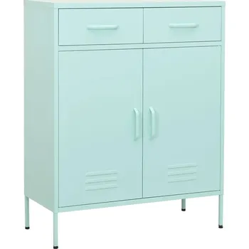 Šatní skříň VidaXL 336158 Skříň 80 x 101,5 x 35 cm odstíny modré