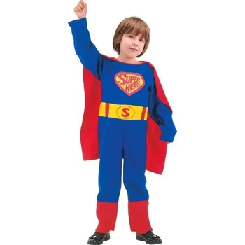 Karnevalový kostým Kostým Superhrdina Vel. 130/140 cm