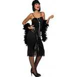 Kostým Flapper, styl 20. a 30. let, Retro, velikost M/L
