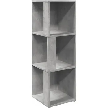 Komoda Komoda VidaXL 33 x 33 x 100 cm, odstíny šedé