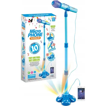 Mikrofon MIKROFON SE SVĚTLEM A ZVUKEM