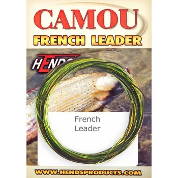 Francouzský návazec Hends Camou French Leader CAMOU FLUO 9,00m.