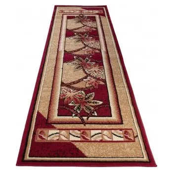 Koberec Makro Abra Koberec Běhoun ATLAS 1912B červený Rozměr: 70x200 cm