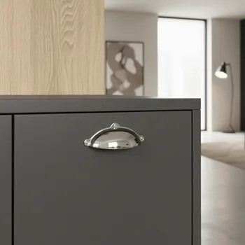Nábytkové kování Paradox Úchytka MELANIE / Lesklý chrom 64 mm