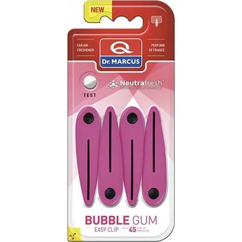 Vůně do auta Vůně do auta Dr. Marcus Easy Clip Bubble Gum 4 kusy