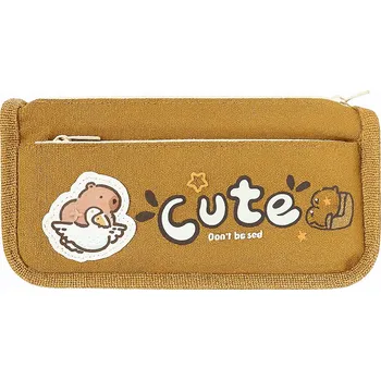 Penál PENÁL KAPYBARA PENÁL KAPYBARA 2 KOMORY NA ZIP