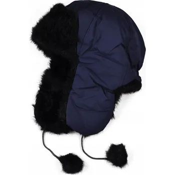 Čepice Szaleo zimní čepice ušanka modrá, univerzální velikost